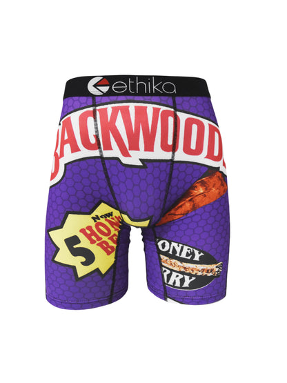Ethika Men's Boxer Briefs - Breathable, Moisture-Wicking Underwear with Non-Ride-Up Fit and Chafe-Resistant Seams (S-XXXL)