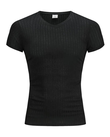 Men's Slim Fit V-Neck T-Shirt