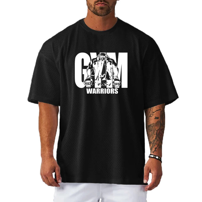 Men's Oversized Loose Fit Casual Sport T-Shirt – Quick Dry, Comfortable Activewear