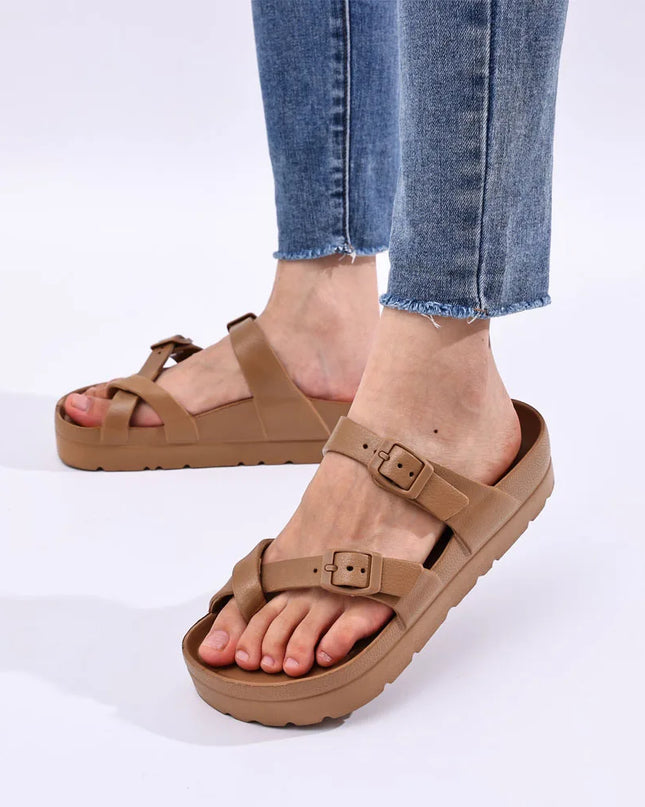 Men's Comfortable Soft Thick Slippers - Various Colors