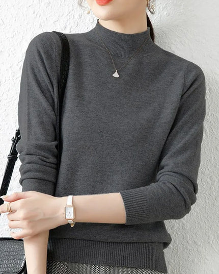 Women's Slim Fit Turtleneck Sweater