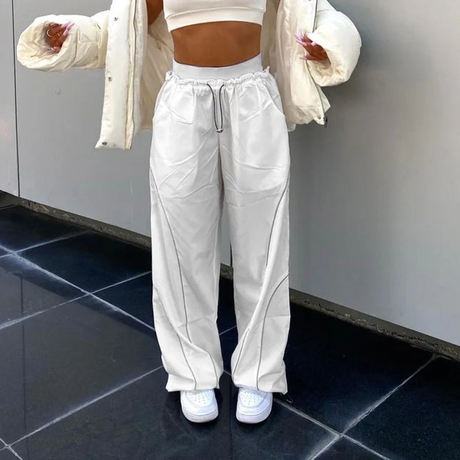 Women's Baggy Harem Sweatpants with Wide Leg Fit