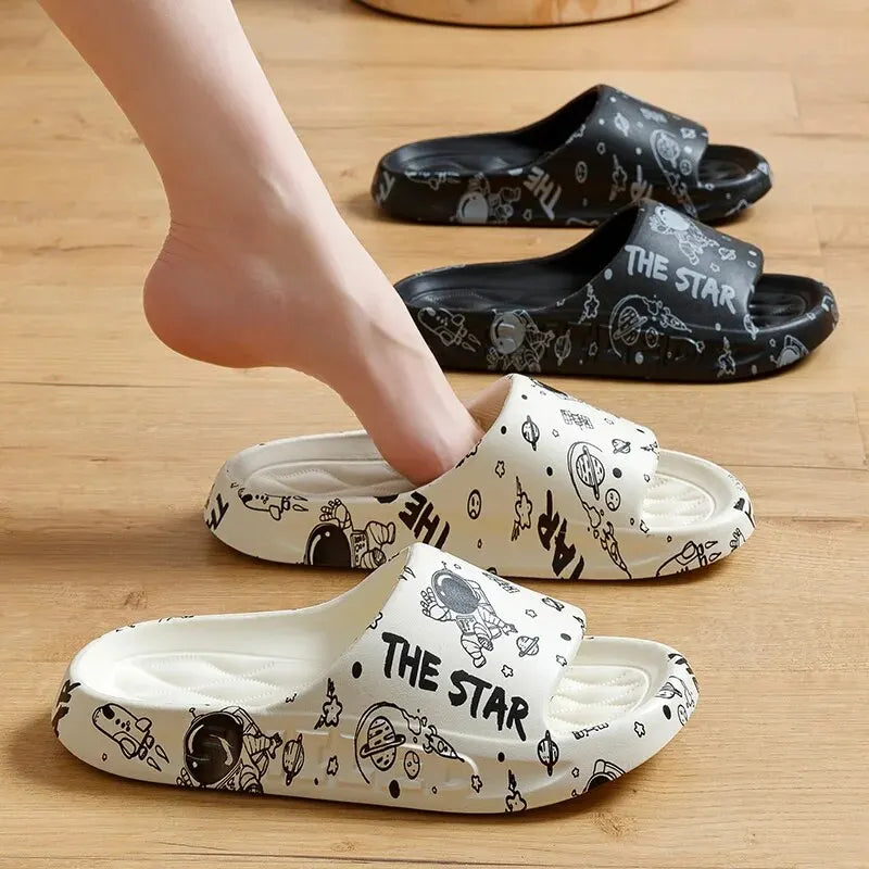 Non-Slip Household Slippers for Women and Men
