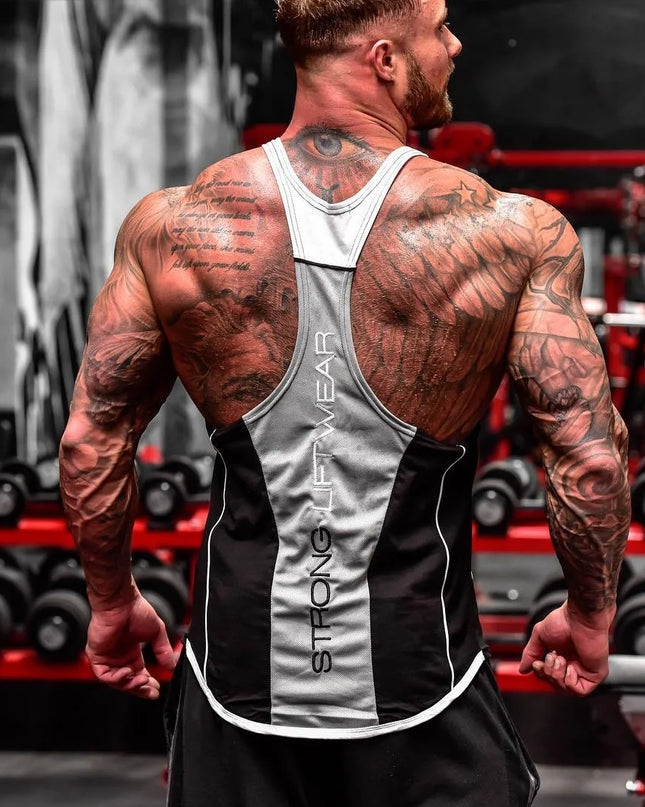 Men's Breathable Fitness Muscle Tank Top