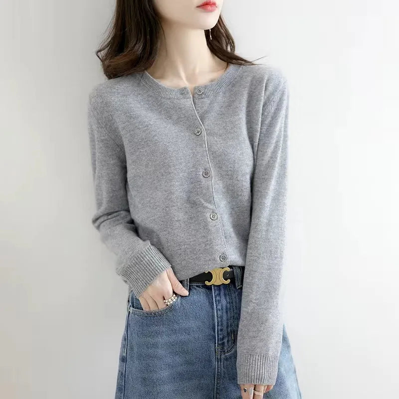 Women's Long Sleeve Cardigan Sweater
