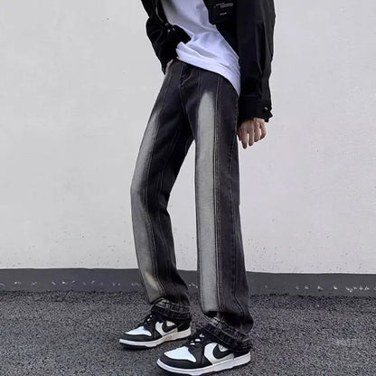 Men's Gradient Vintage Straight Jeans