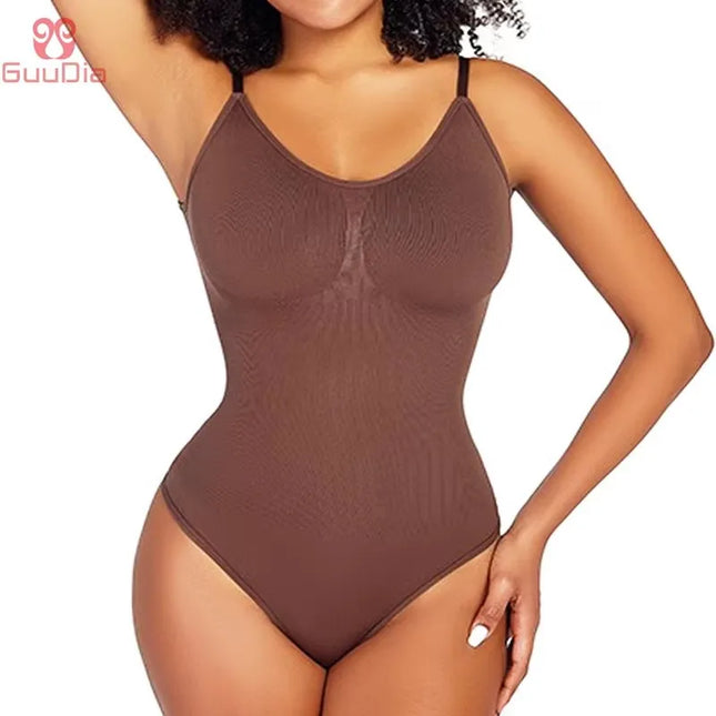 Women's Seamless Sling Body Shaping Backless Bodysuit