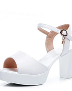 White Heel 8cm / 42