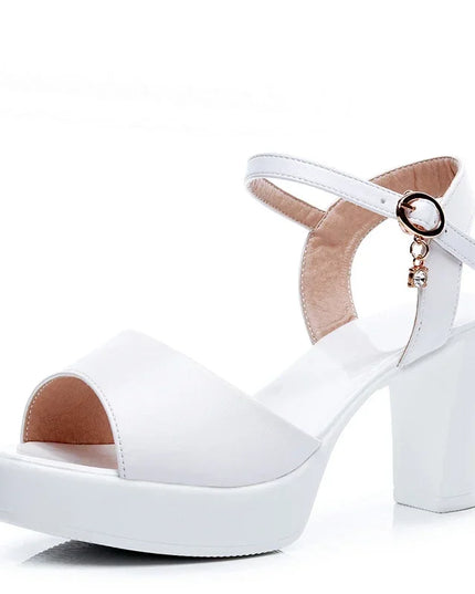 Women’s High Heels with Back Buckle