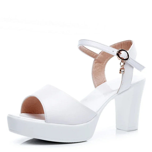 Women’s High Heels with Back Buckle
