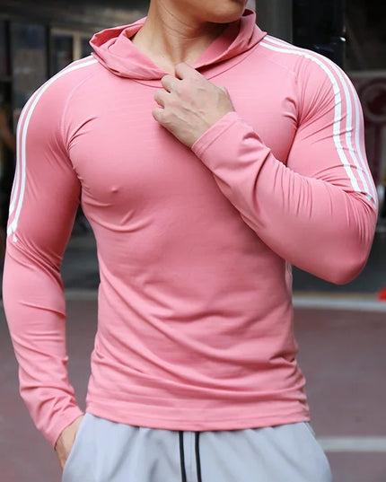 Men's Slim Fit Hooded Sweatshirt