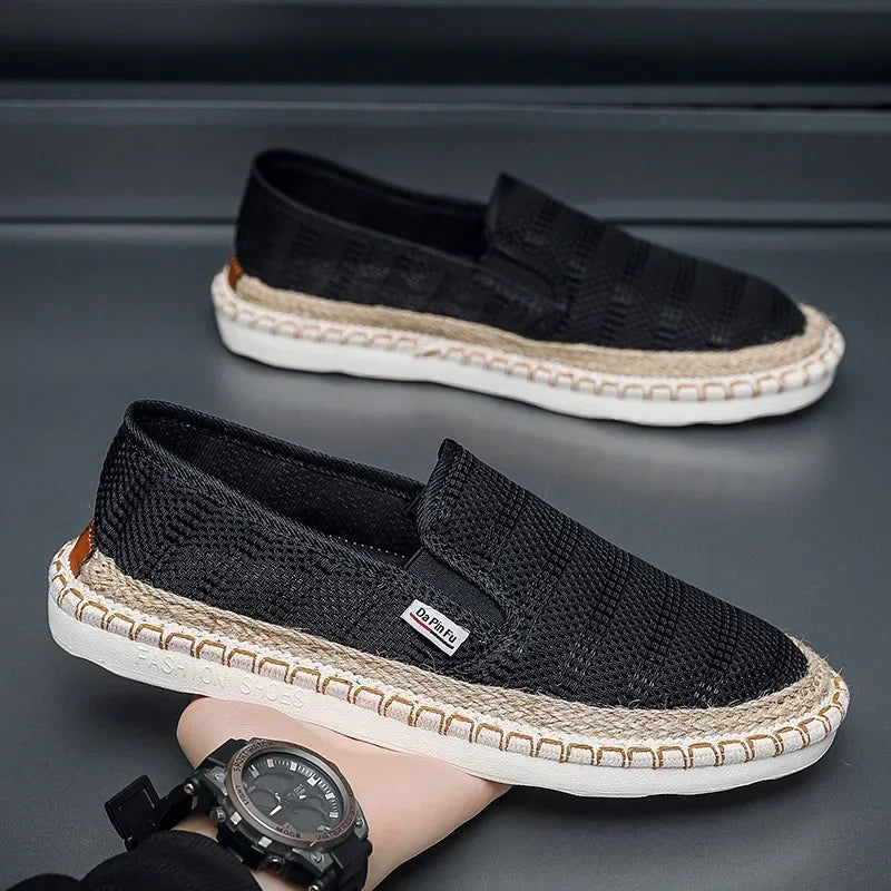 Men's Breathable Mesh Slip-On Sneakers