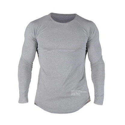 Men's Alph Fitness Cotton Casual Long Sleeve Sweater