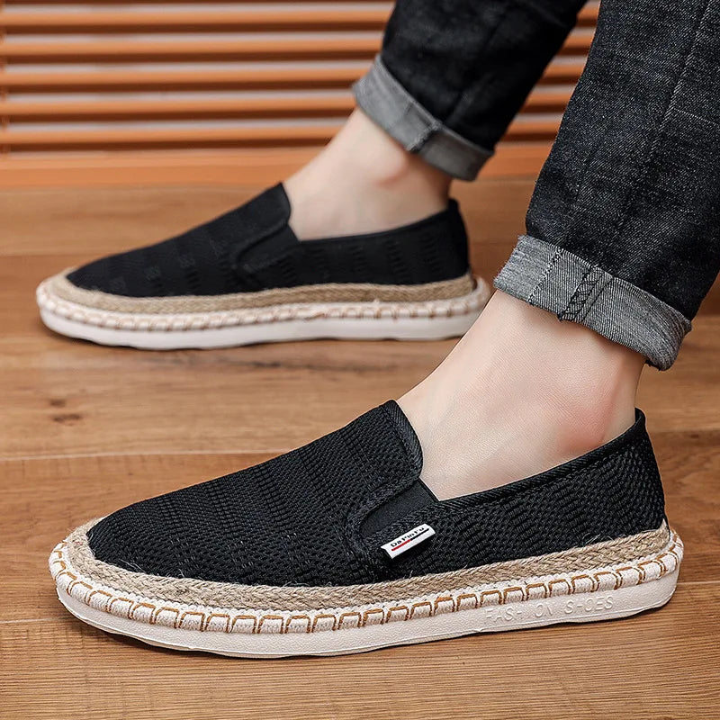 Men's Breathable Mesh Slip-On Sneakers