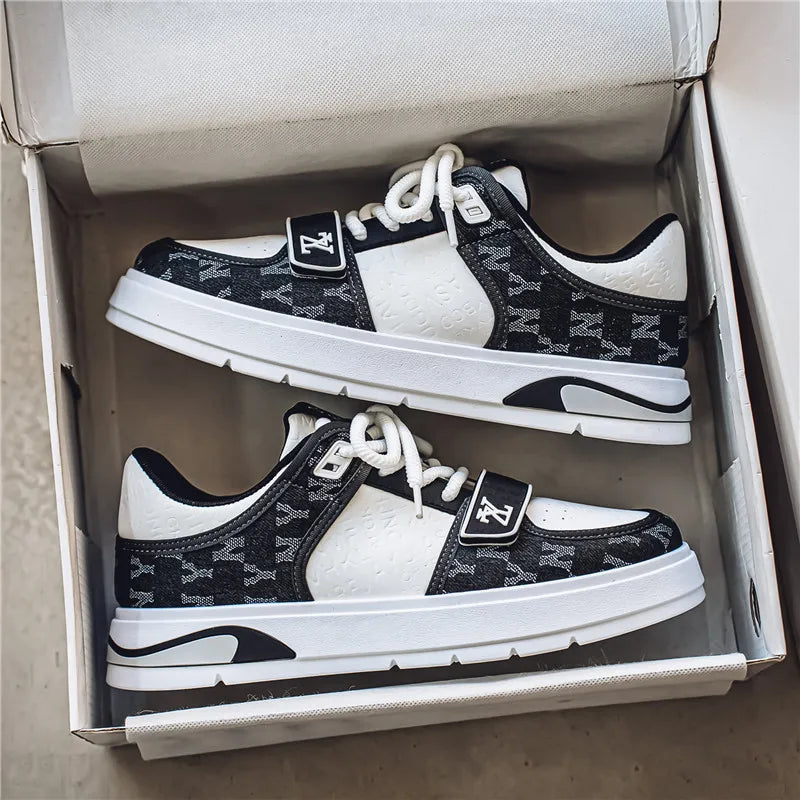 Men's Non-Slip Heightening Sneakers with Soft Sole