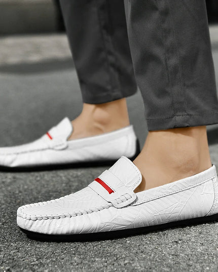 Men's PU Leather Casual Slip-On Loafers