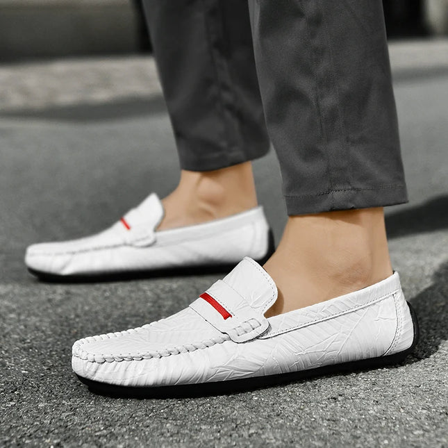 Men's PU Leather Casual Slip-On Loafers