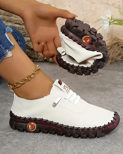 Women's Lightweight Sneakers with Thick Bottom Sole