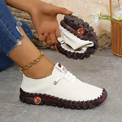 Women's Lightweight Sneakers with Thick Bottom Sole