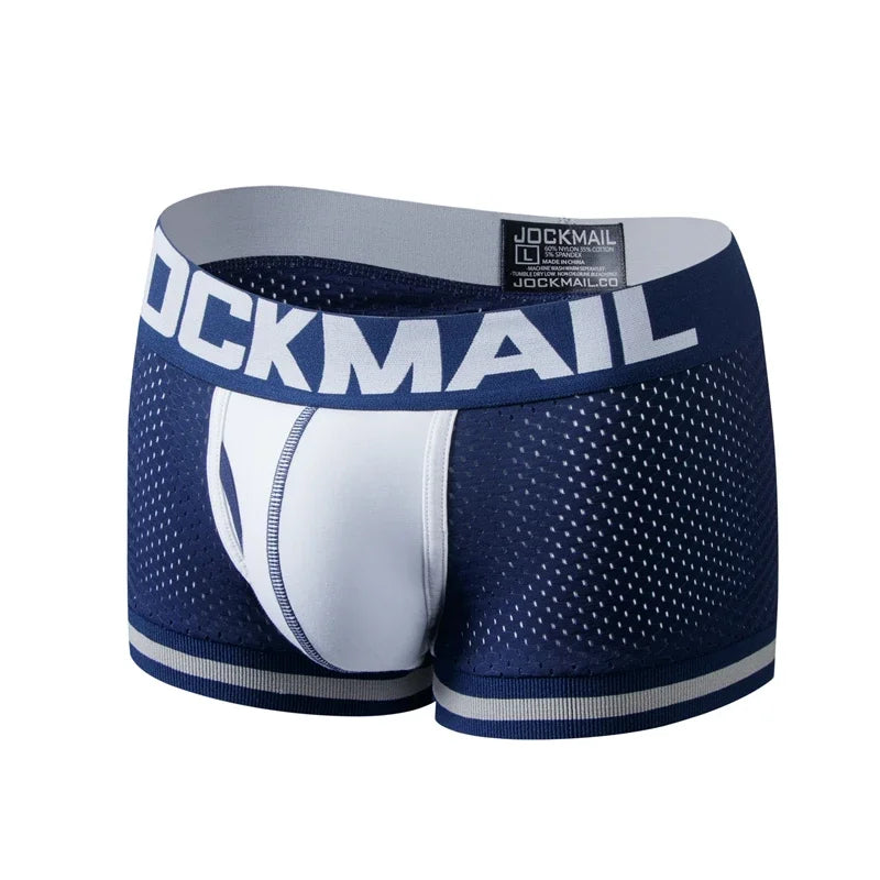 Men's Low Waist Cotton Briefs - Comfortable, Sweat-Absorbent