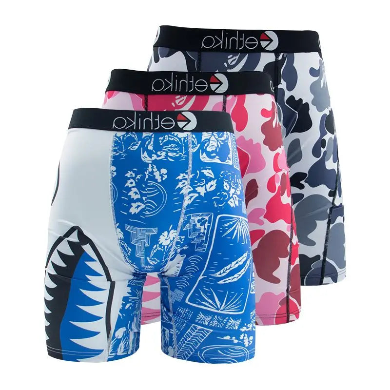 Ethika 3-Pack Men's Boxer Briefs Underwear