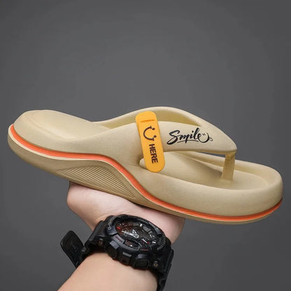 Ultra-Comfortable Non-Slip Flip Flop Slippers for Men and Women with Thick Soft Sole