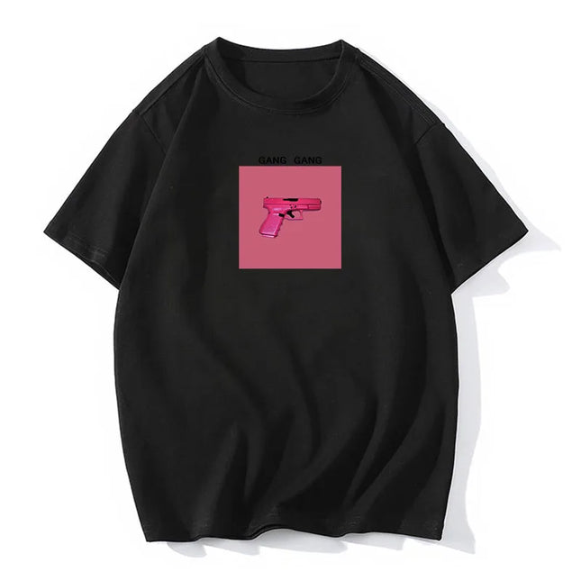 Women's Cotton Casual Loose Fit O-Neck T-Shirt