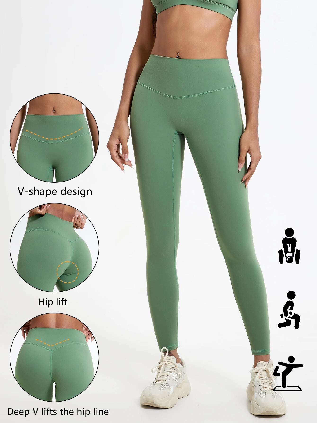 Women's High-Waist Activewear Leggings