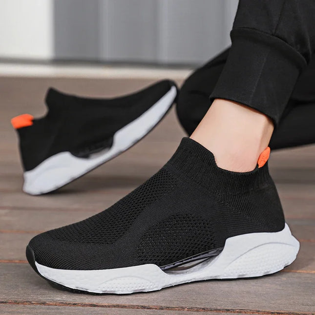 Lightweight Mesh Slip-On Sneakers – Breathable, Comfortable, and Easy to Wear