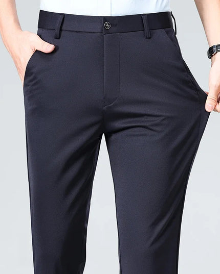 Men’s Slim-Fit Formal Trousers