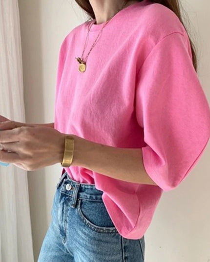 Women's Oversize T-Shirt - Breathable, Comfy Casual Wear