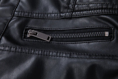 Leather Clothing New Men's Motorcycle Leather Jacket Slim Cool Handsome Men Jacket New Male Vintage Leather Jackets