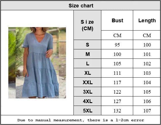 Casual Knee-Length Dress for Women