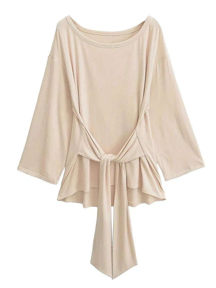 Women's Oversized Transparent Off-Shoulder Sweater – Thin, Stylish, and Trendy Pullover for Women