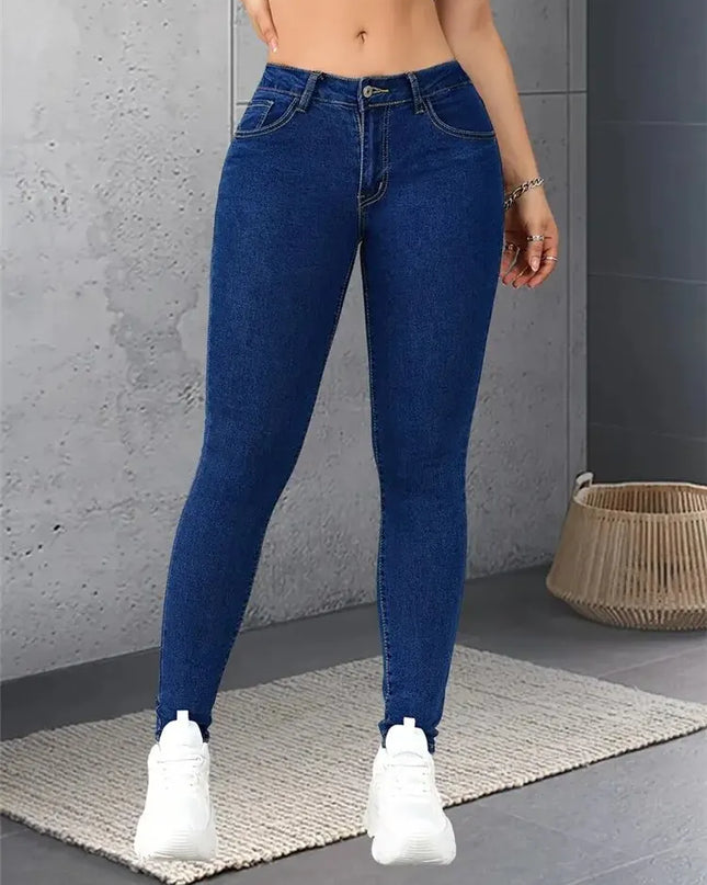 Women’s Stretch Skinny Jeans - Slim Fit Pencil & Straight Leg
