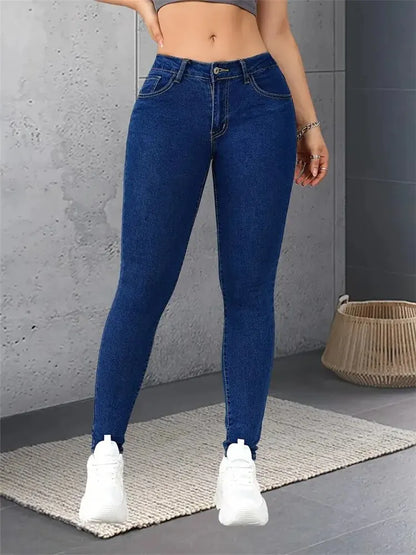 Women’s Stretch Skinny Jeans - Slim Fit Pencil & Straight Leg