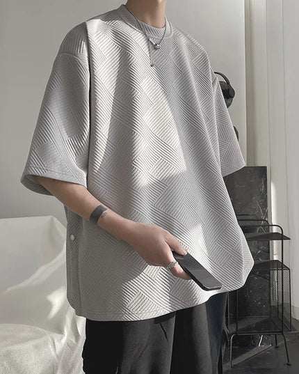 Men's Retro Oversized Short Sleeve T-Shirt - Various Colors