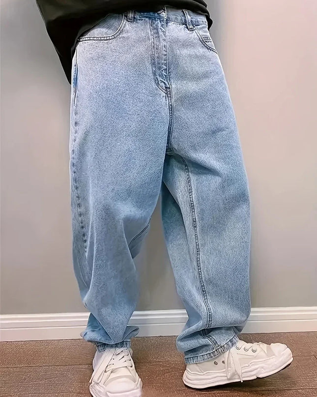 Relaxed Fit Baggy Jeans for Men