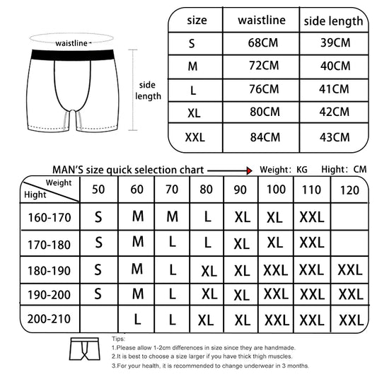 BPSD 5-Pack Men's Breathable Boxer Briefs Underwear