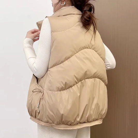 Women's Waistcoat Vest - Versatile & Warm Women's Jacket