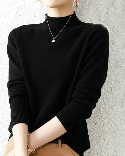 Women's Slim Fit Turtleneck Sweater