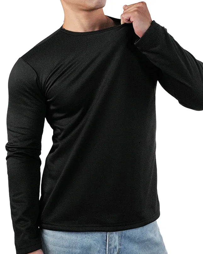 Men's Long Sleeve Thick Casual Sweater
