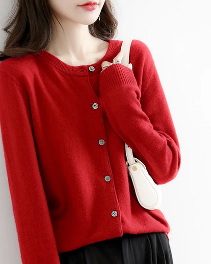Women's Long Sleeve Cardigan Sweater