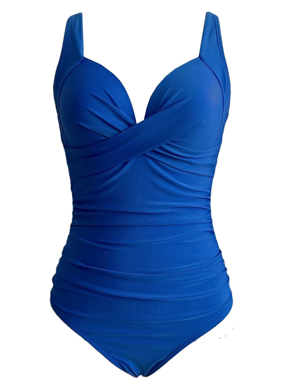 Elegant Ruched One-Piece Swimsuit for Women