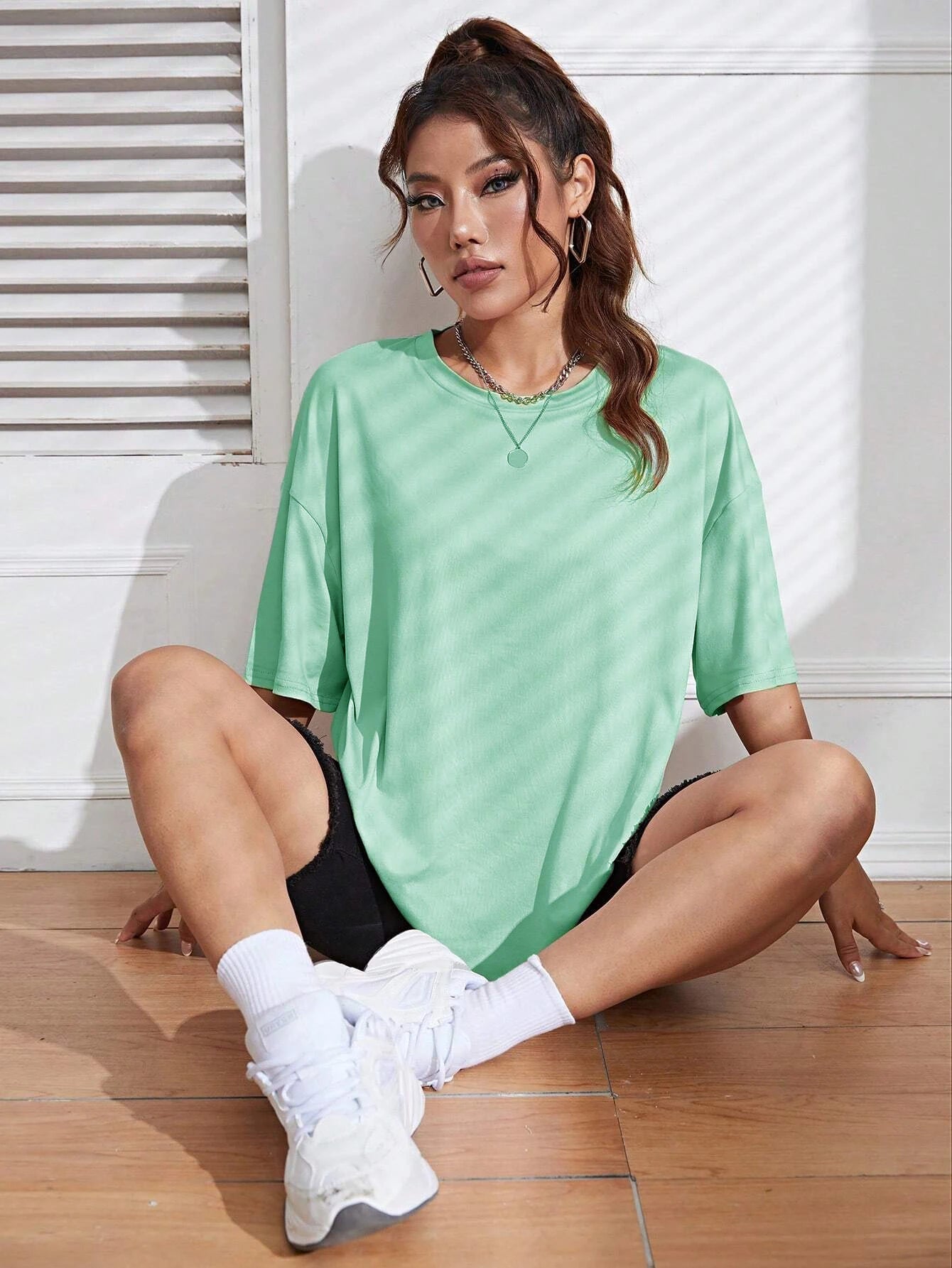 Cotton Women's T-Shirt - Loose Casual Fit