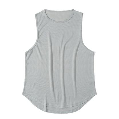 Men's Loose-Fit Breathable Mesh Tank Top -  Various Colors