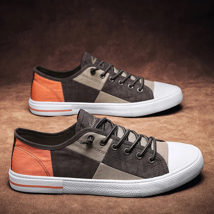 Men's Multicolor Casual Canvas Sneakers