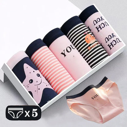 Women's Cotton Underwear - Variety of Prints and Designs