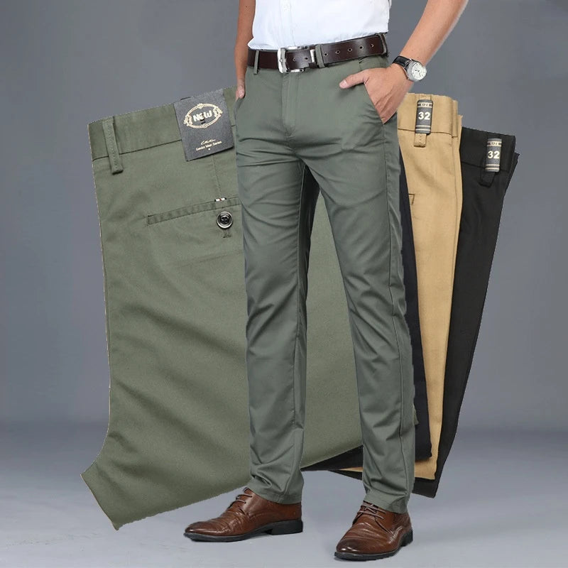 Men's Straight Classic Casual Pants