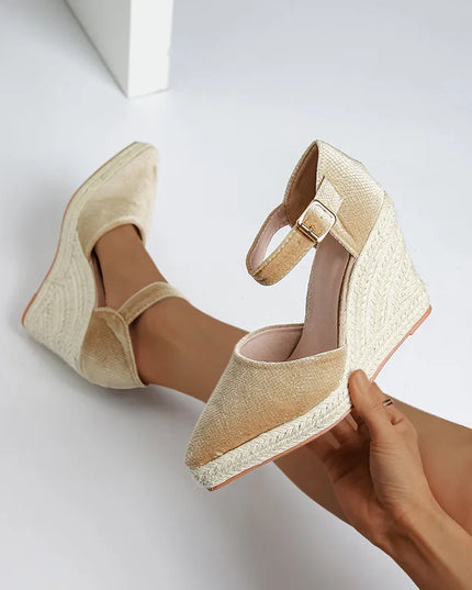 Women's Wedge Sandals - Comfortable Casual Footwear-Various Colors